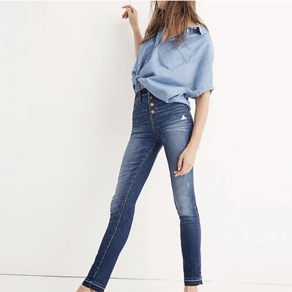 MADEWELL 29”
“10” High-Rise Skinny” - Picture 2 of 10